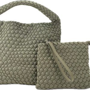 The Neoprene Bag Khaki/Gunmetal